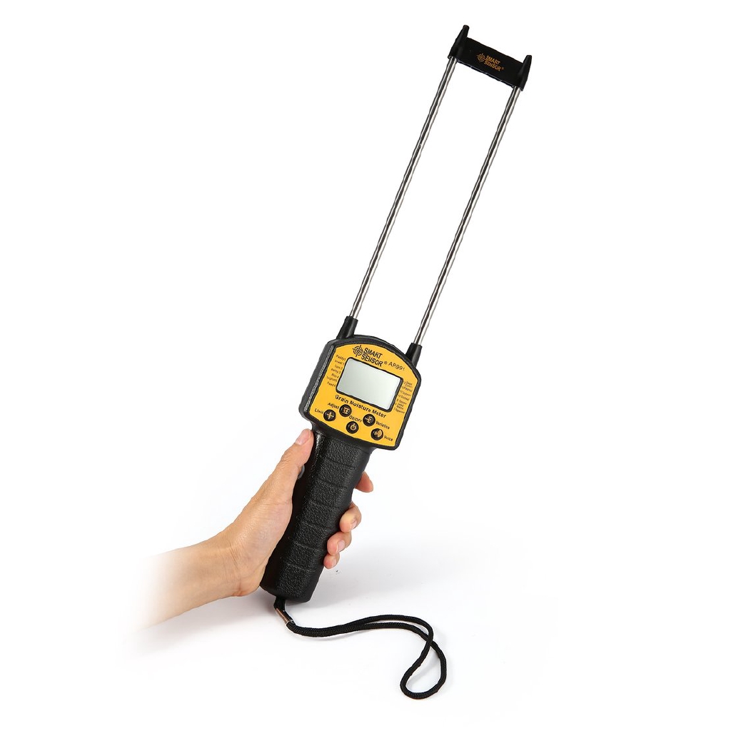 Máy đo độ ẩm kỹ thuật số SMART SENSOR AR991 dành cho hạt ngô/lúa mì/gạo/đậu nành/ngũ cốc