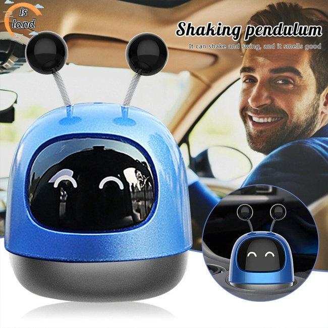 [IS] Nước Hoa Hình Robot Dễ Thương Nhẹ Nhàng Lâu Phai Cho Xe Hơi