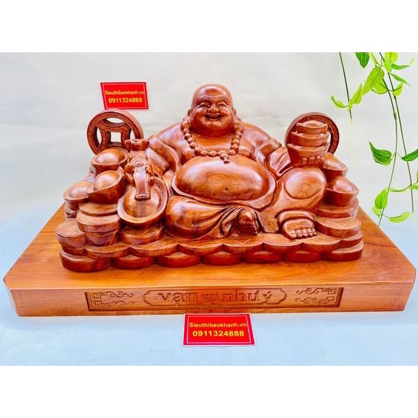 Tượng Ông Phật Di Lặc Bồ Tát Gỗ Hương Cao Cấp-Siêu Thị Bảo Khánh