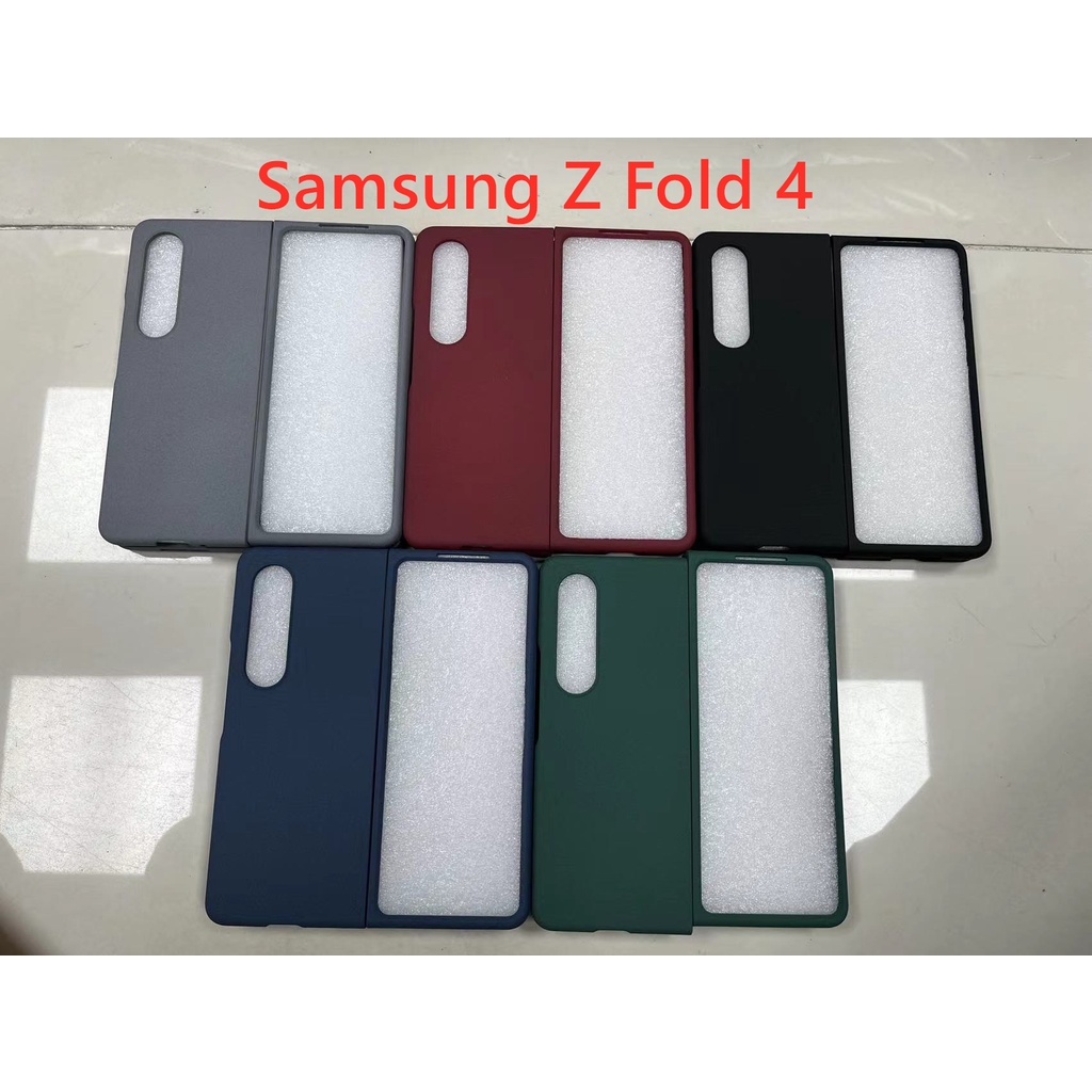 Ốp Điện Thoại Cứng Siêu Mỏng Nắp Lật Cho Samsung Galaxy Z Fold 4 3 2 1 Z Flip 4 3 2 1
