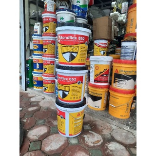 Chống thấm bể cá Koi, chống thấm Polymer 2 thành phần thi công ẩm - Buildmix Bond Flex B52 Black - Thùng 20kg