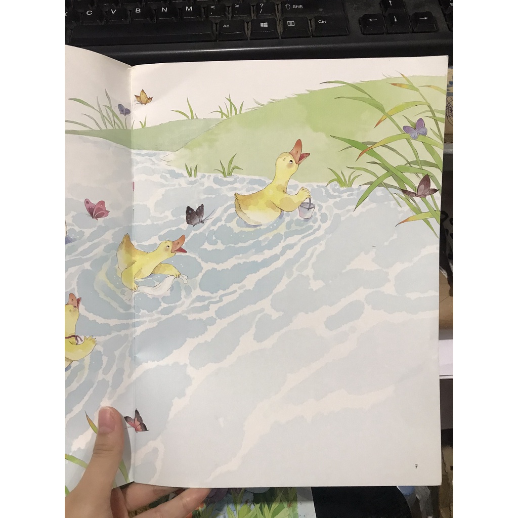 Sách - Bộ sách giáo dục sớm : Đàn vịt con ngộ nghĩnh ( Đinh Tị )