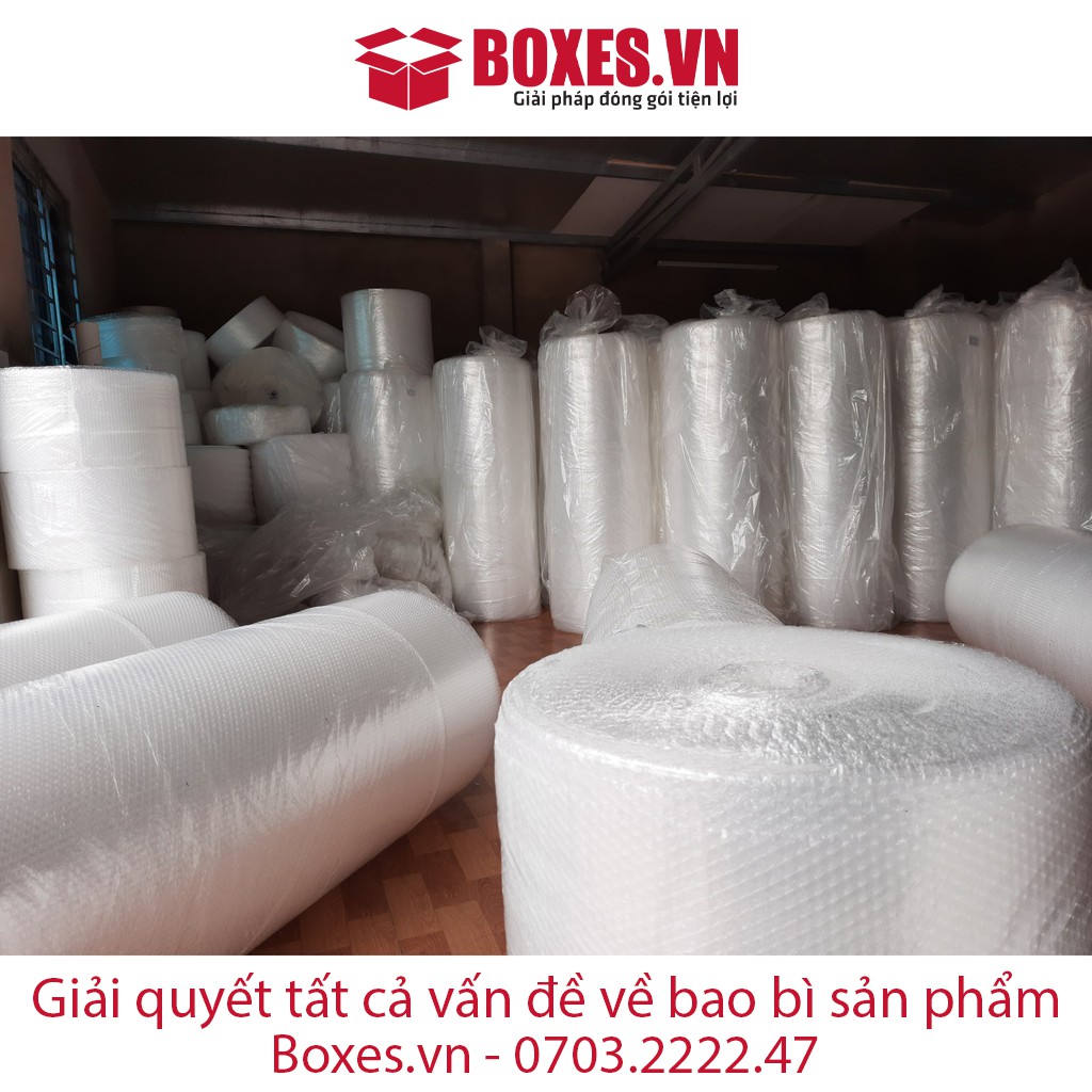 TÚI BÓNG KHÍ - MÀNG XỐP HƠI GÓI HÀNG CHỐNG SỐC 0.3x100m