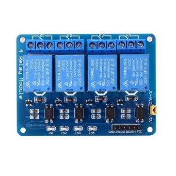 Mạch relay 4 kênh 5V  Module relay 4 kênh cách ly 5V