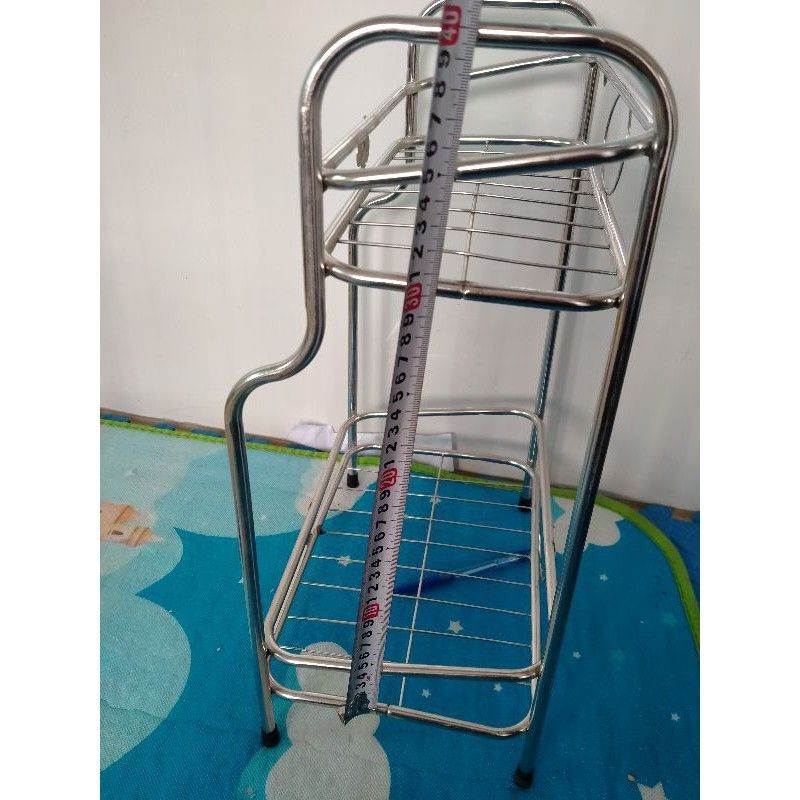 Kệ inox 2 tầng để gia vị