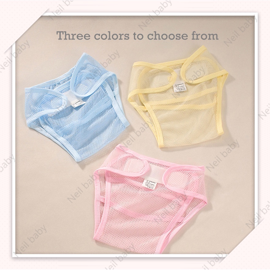Túi Lưới Đựng Tã Em Bé Thoáng Khí Có Thể Giặt Lại Tiện Dụng