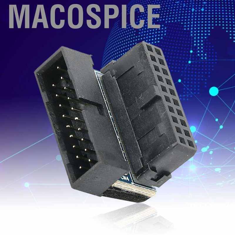 90 DEGREE Bo Mạch Chủ Macospice Usb 3.0 19pin Đầu 90 Độ | BigBuy360 - bigbuy360.vn