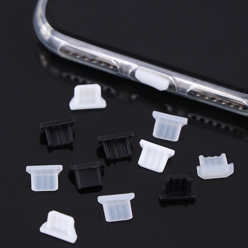1 Nắp Silicone Chống Bụi Cho Cổng Sạc Micro USB Điện Thoại