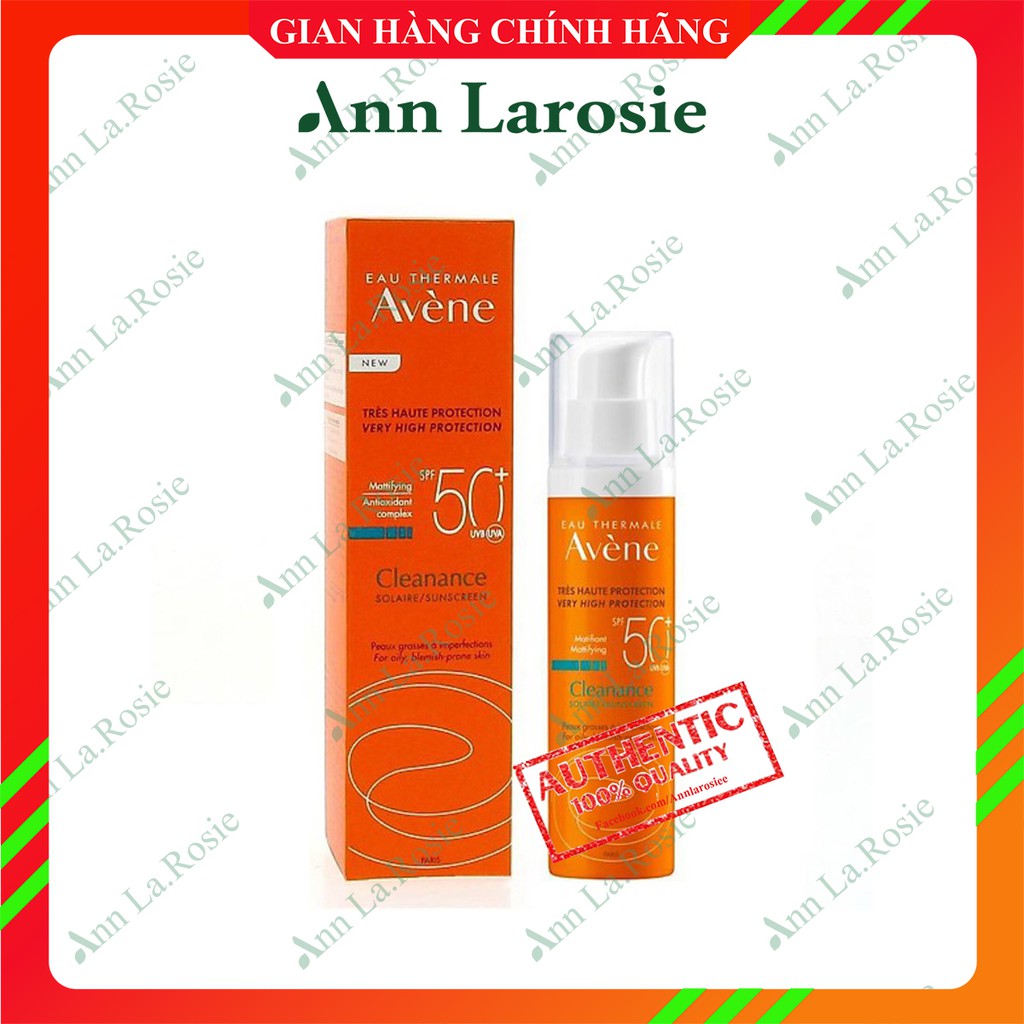 Kem Chống Nắng Avene Dry Touch SPF50+ UVB UVA 50ml