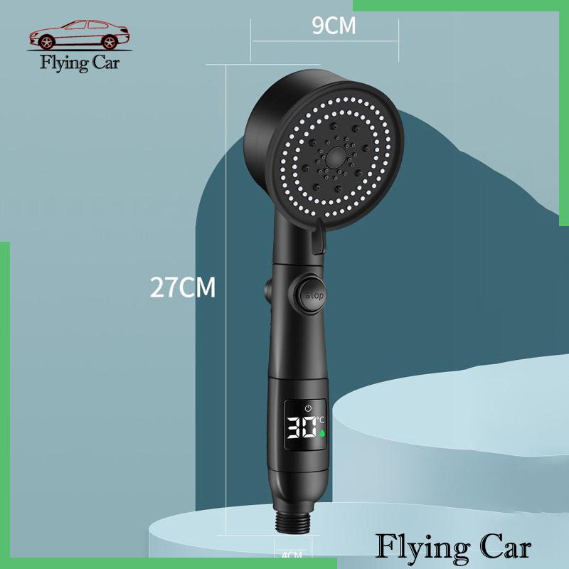 [Lzdjfmy2] Đầu Vòi Hoa Sen Kỹ Thuật Số Hiển Thị Nhiệt Độ Có Công Tắc Bật / T