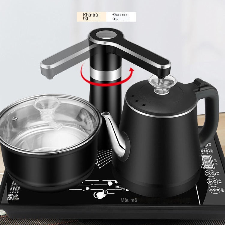 ℗๑Cung cấp nước tự động chống đóng cặn cao cấp thông minh ấm đun nước điện thủy tinh pha trà bằng thép không gỉ Bàn trà