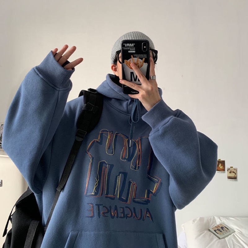 Áo Hoodie Nỉ Bông 100% Mũ Hai Lớp Áo Nỉ Lót Bông Nam Nữ Unisex Hàng Quảng Châu Siêu Đẹp | BigBuy360 - bigbuy360.vn