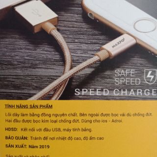 Dây xạc hãng dmax-maxpo. Dây Micro