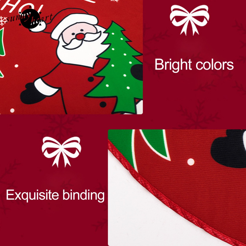 Thảm Lót Trang Trí Cây Thông Noel Nhiều Màu Sắc