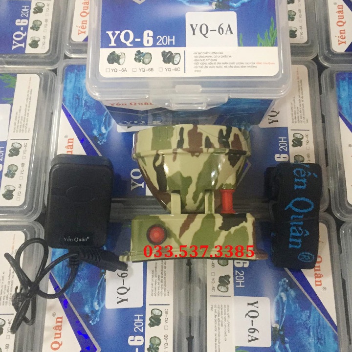 Đèn pin đội đầu, đè pin đeo đầu YQ-6 chất lượng cao, tích hợp tính năng chống cháy nổ