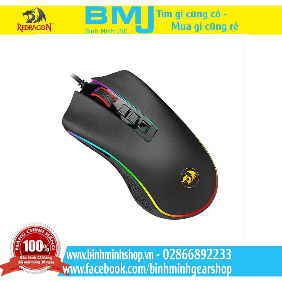 Chuột Gaming Redragon Cobra M711 (RGB)