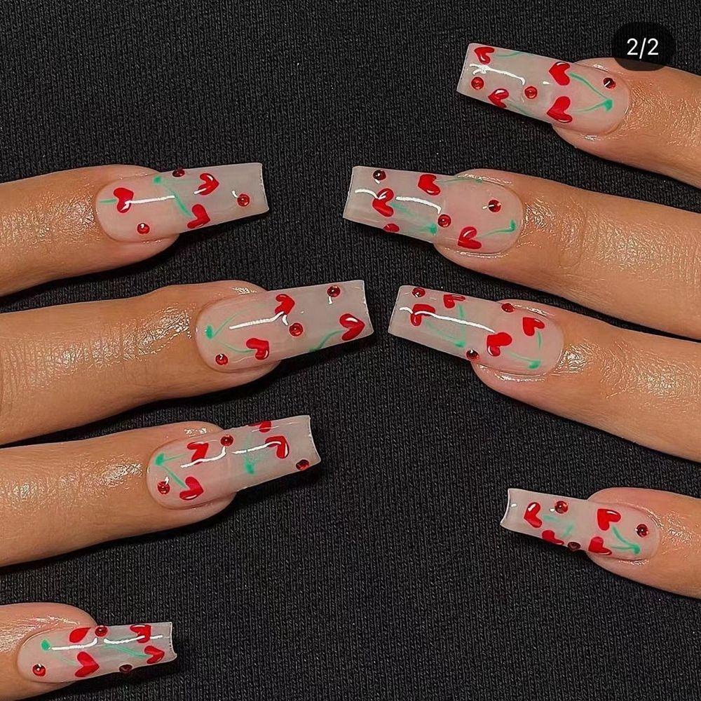 HS Hộp 24 Móng Tay Giả Múa Ba Lê