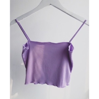 Áo croptop HAI DÂY CUỐN BIÊN