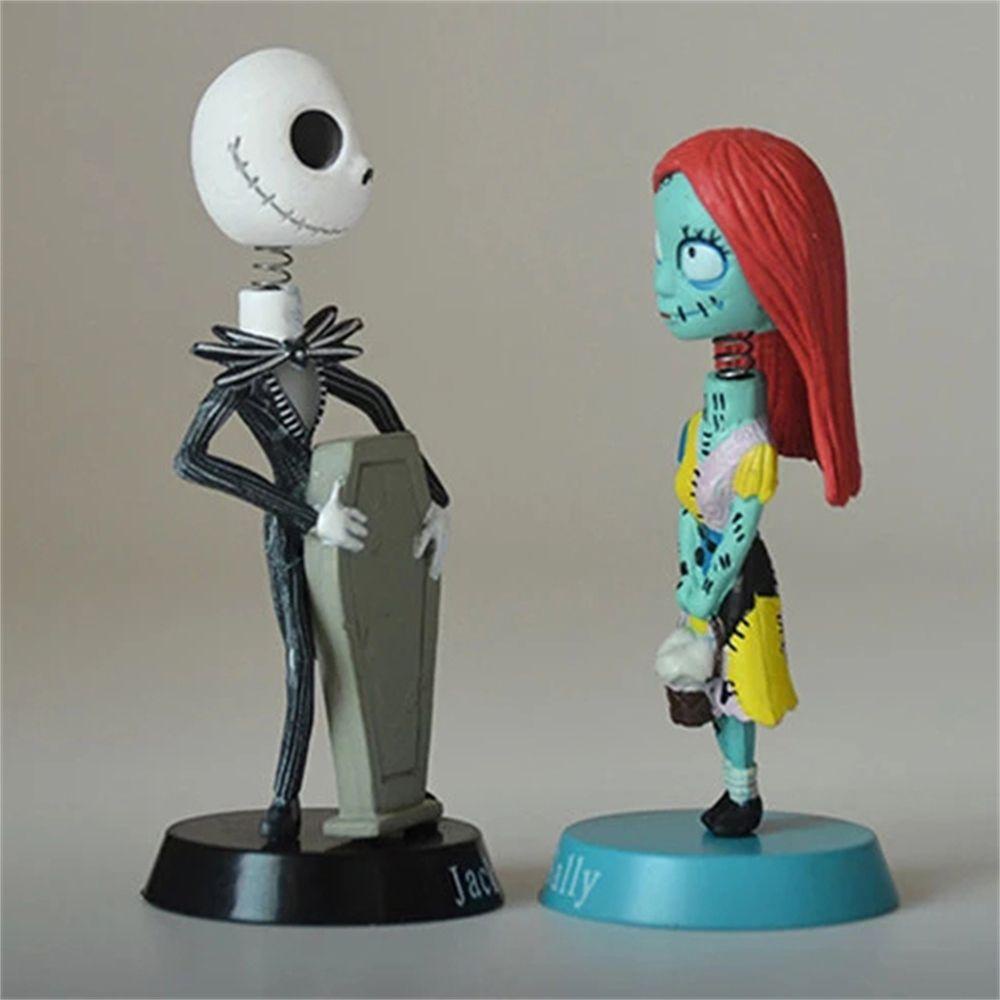 Mô Hình Nhân Vật Jack Skellington Trang Trí Bảng Điều Khiển Xe Hơi