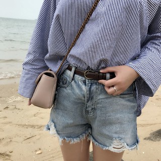 Thắt Lưng / Nịt Nữ Ulzzang Khuy Cài