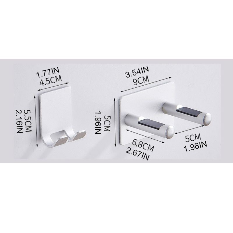 Giá Đỡ Gắn Tường Bằng Kim Loại Chống Nước Chống Rỉ Sét Cho Máy Sấy Tóc