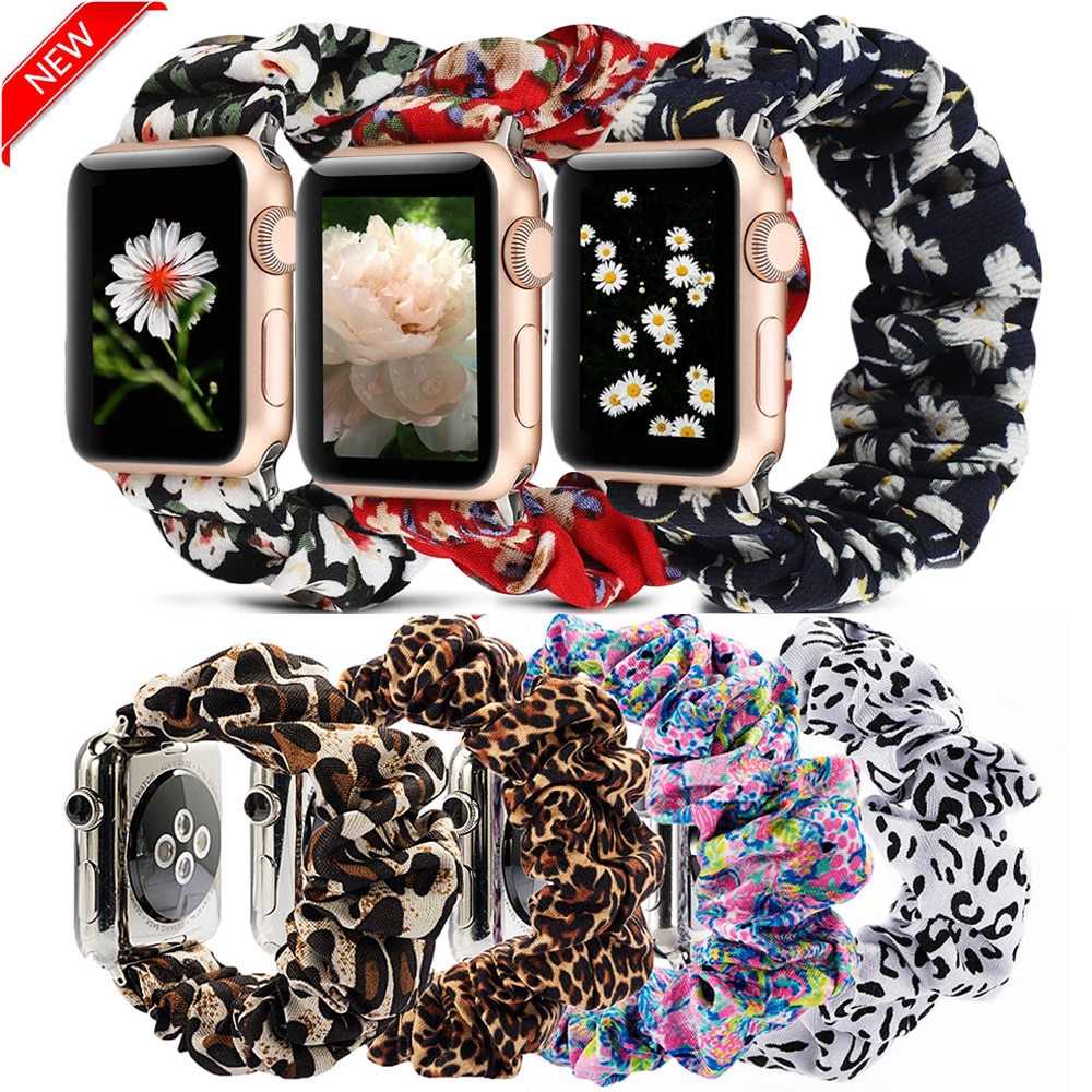 Dây đeo đồng hồ co giãn dành cho Apple Watch 8 ultra 7 6 5 4 3 2 38 Mm 40 Mm 42 Mm 44mm 45mm 49mm