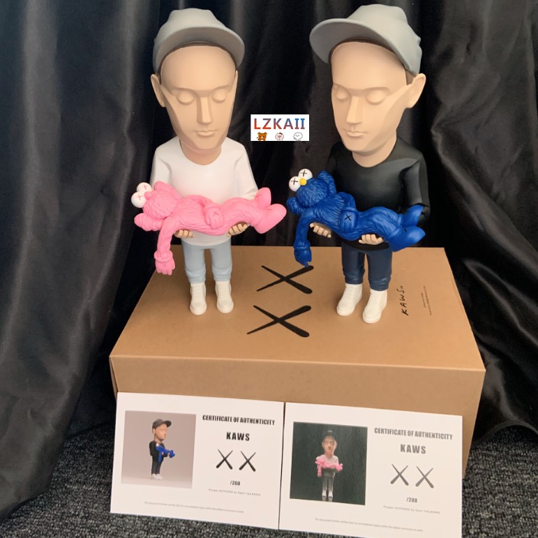 Mô Hình Nhân Vật Kaws & Virgil Abloh 26-30Cm