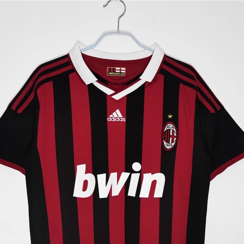 Áo Thun Bóng Đá Ngắn Tay Đội AC Milan 2009/10