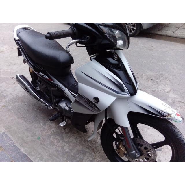 Dàn áo xe JUPITER MX lắp KHÍT như mới ,vỏ nhựa xe JUPITER GRAVITA - nhựa ABS nguyên sinh cao cấp màu TRẮNG TẶNG KÈM TEM