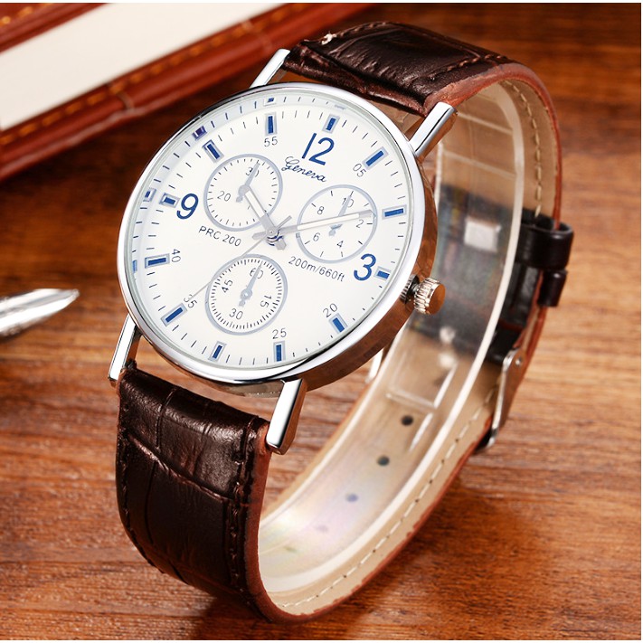 [NEW] Đồng hồ nam dây da Geneva thời trang đẳng cấp | BigBuy360 - bigbuy360.vn