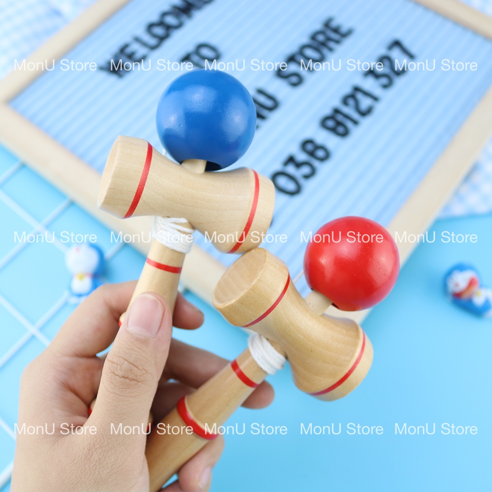 Đồ chơi Kendama gỗ Nhật Bản của nobita trong phim hoạt hình doraemon MON0004 TooYoo