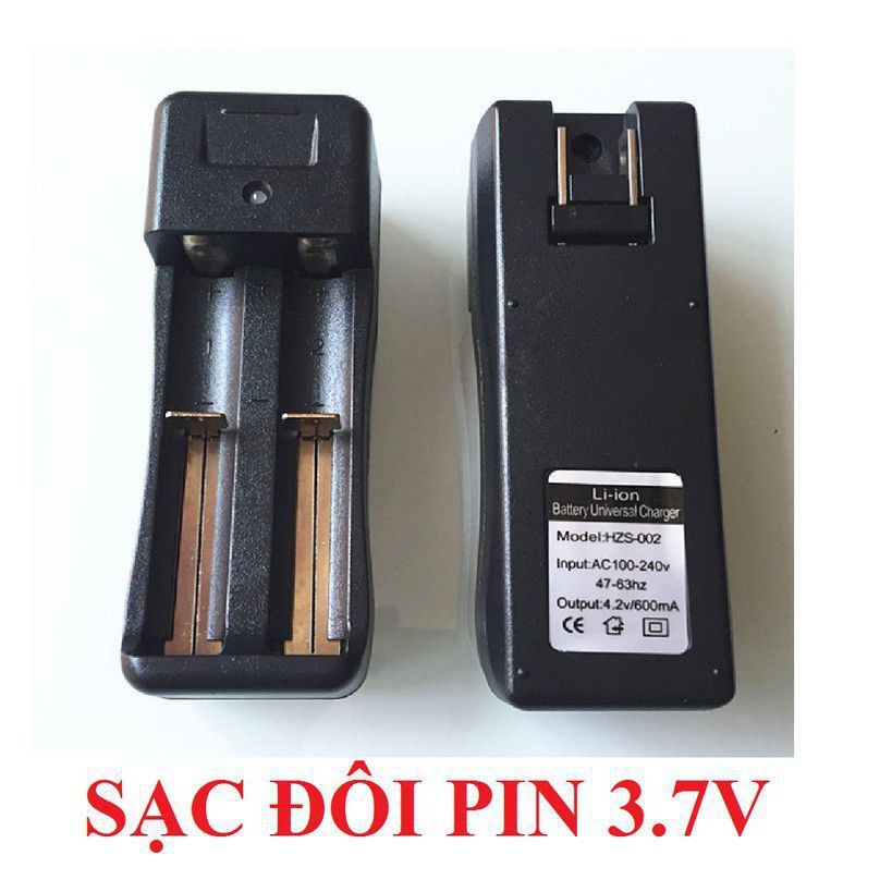 [XÃ KHO] BỘ SẠC PIN 3V7, 4V2 LOẠI ĐÔI, ĐƠN [HCM]