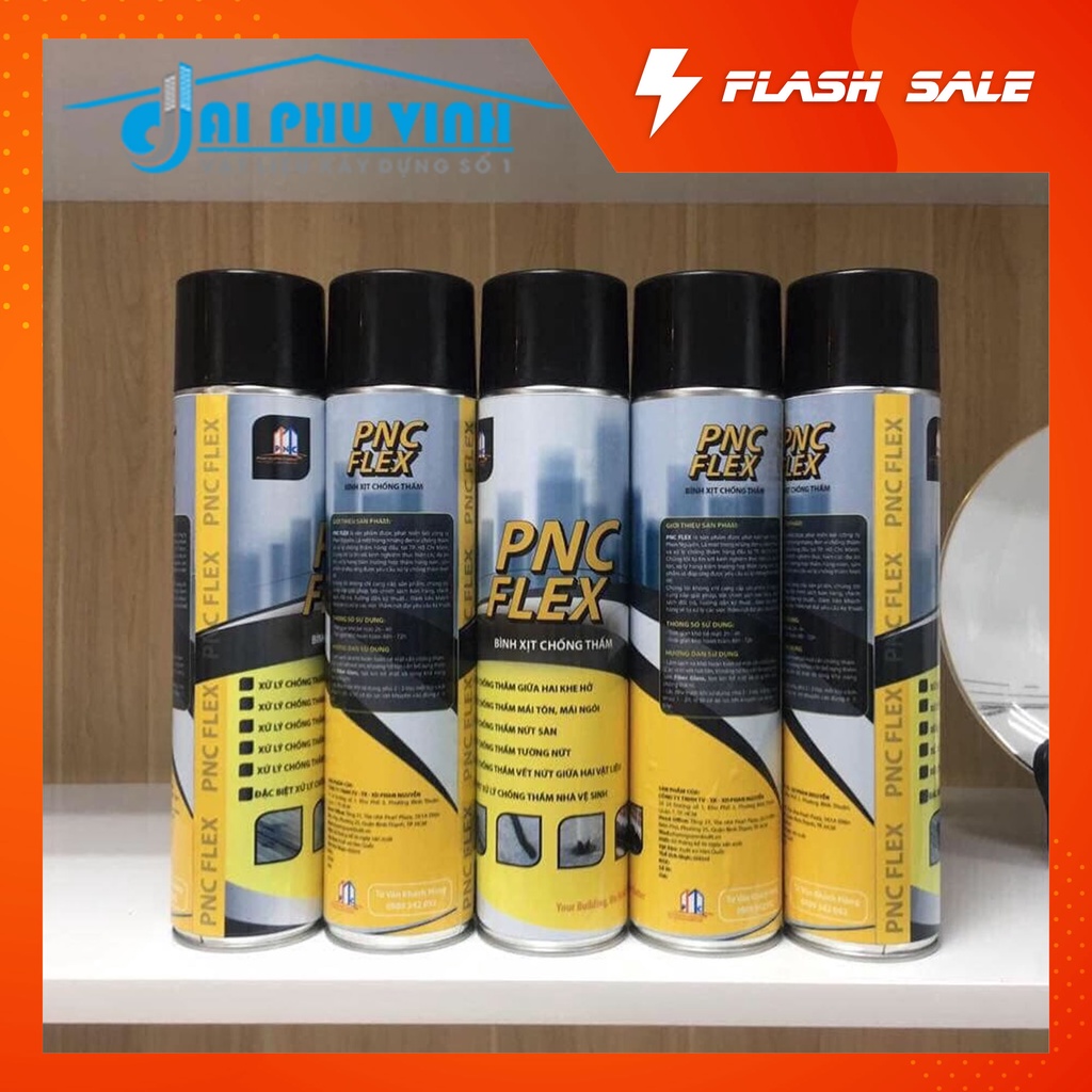 Bình xịt chống thấm đường ron gạch - kẽ nứt tường - Kẽ nứt bê tông - Cổ ống thoát sàn - kẽ nứt seno ban công