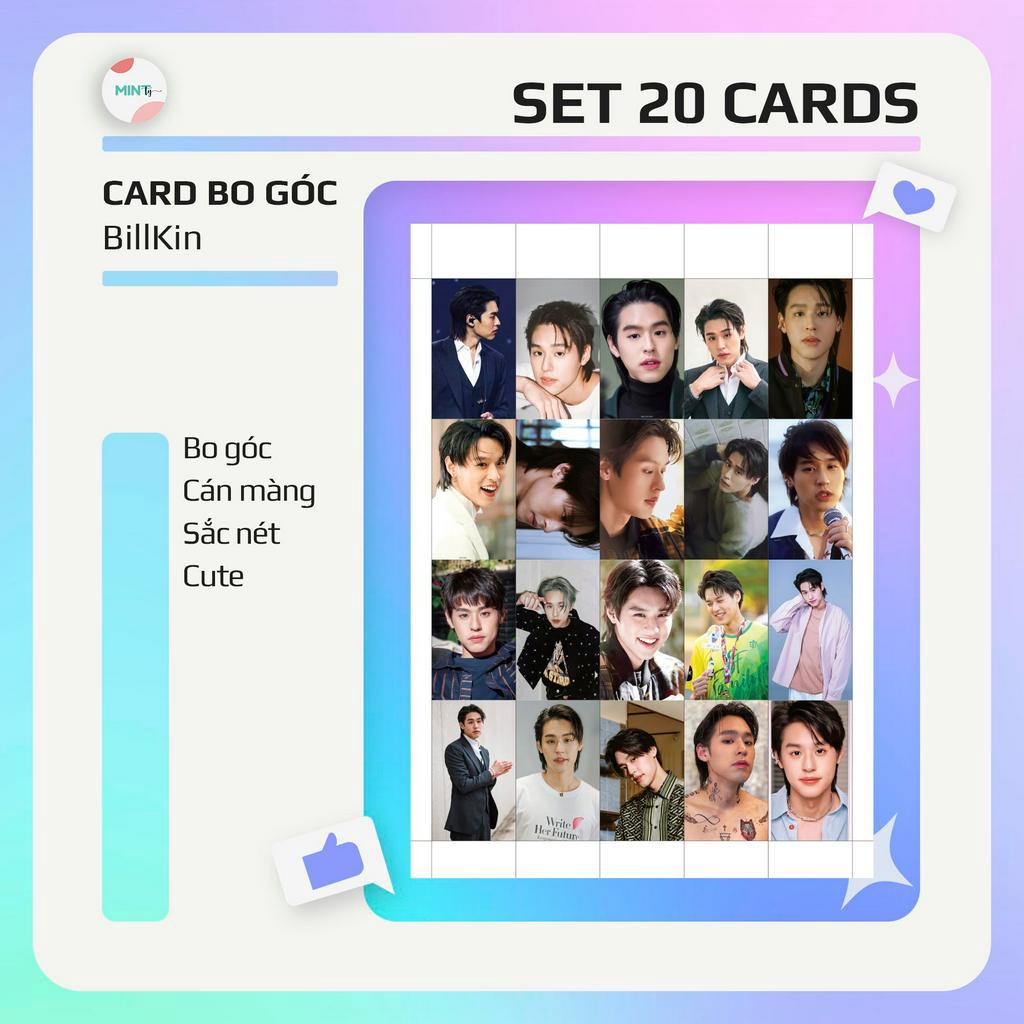 Set 20 Cards - Ảnh bo góc BillKin PP