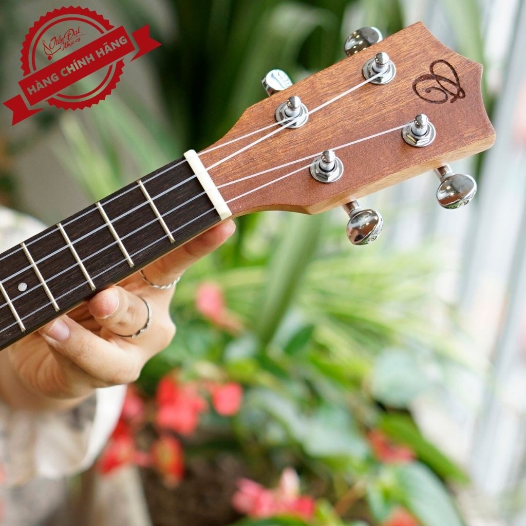 Đàn Ukulele Concert Chard U 24INCH Gỗ Gụ Cao Cấp Siêu Bền Chính Hãng - Full phụ kiện - Bảo hành 12 tháng