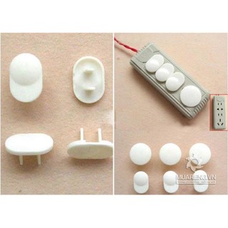 bịt ổ điện. nút bịt ổ điện (20 hạt/túi)
