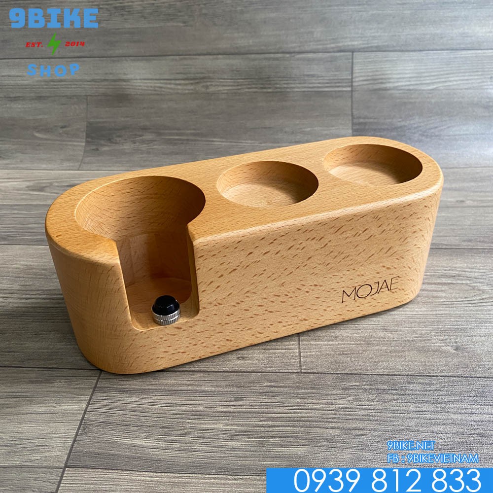 Giá đỡ dụng cụ pha cafe ocd tamper bằng gỗ Mojae