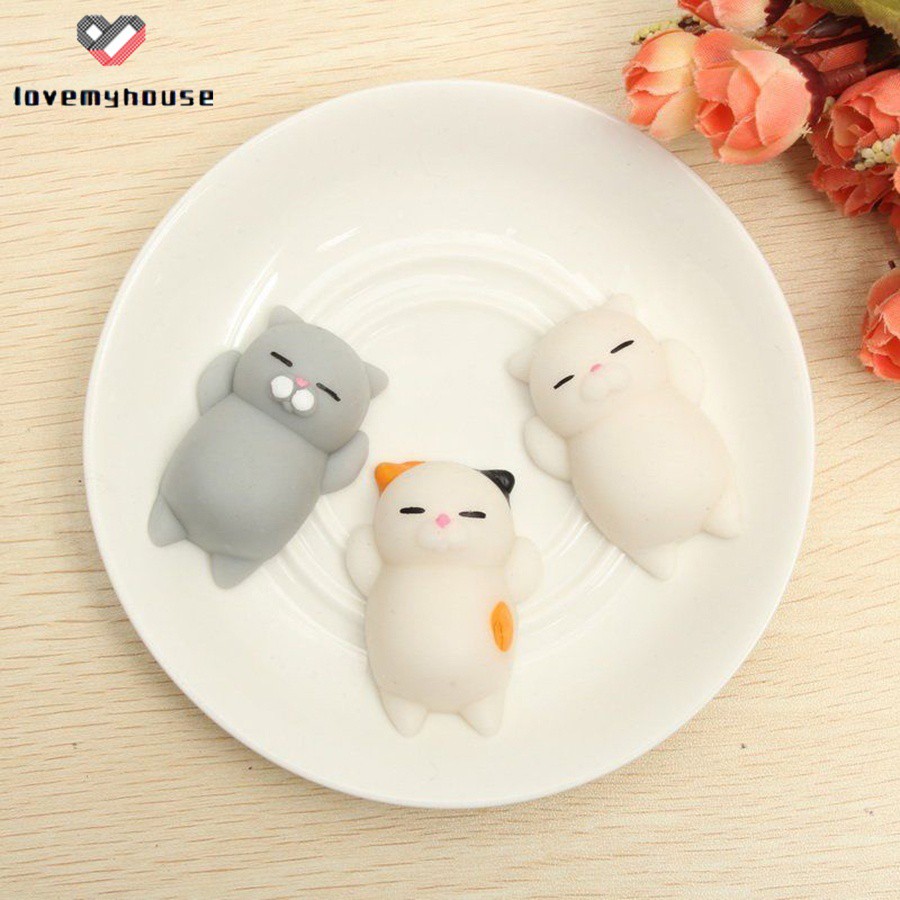 Đồ Chơi Squishy Hình Con Mèo Dễ Thương