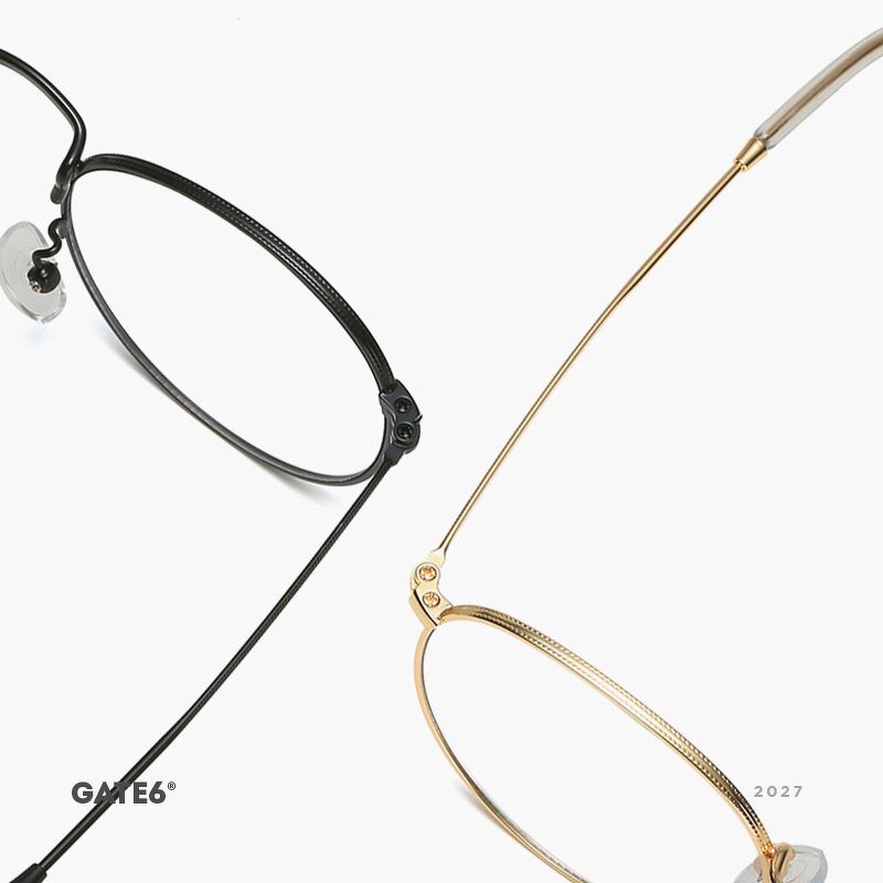 Kính Unisex Thời Trang Vintage - CJ2027 [Tặng bao da + móc khoá]