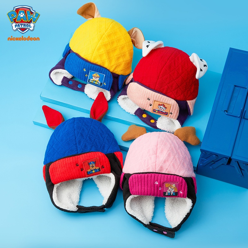 PAW Patrol Mũ trẻ em / Mũ trẻ em mùa thu và mùa đông / mũ bóng chày bé trai / mũ ấm áp sang trọng cho bé gái