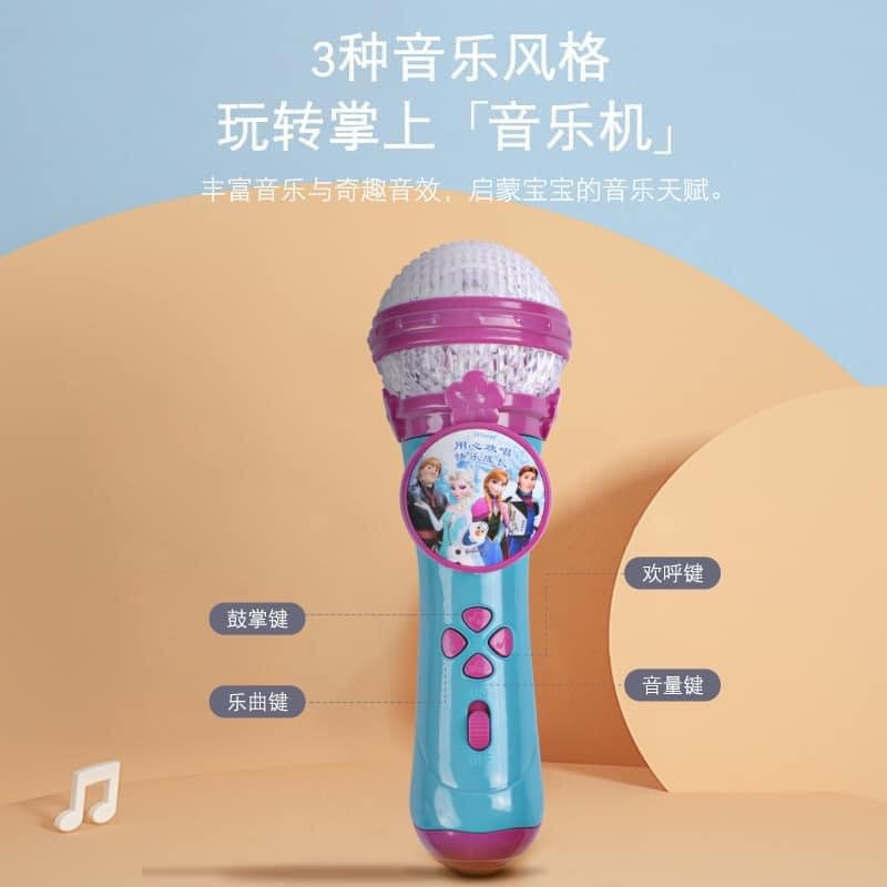 ĐỒ CHƠI MICRO ELSA ,KARAOKE CHO BÉ CÔNG CHÚA ELSA YÊU CA HÁT HÀNG LOẠI 1