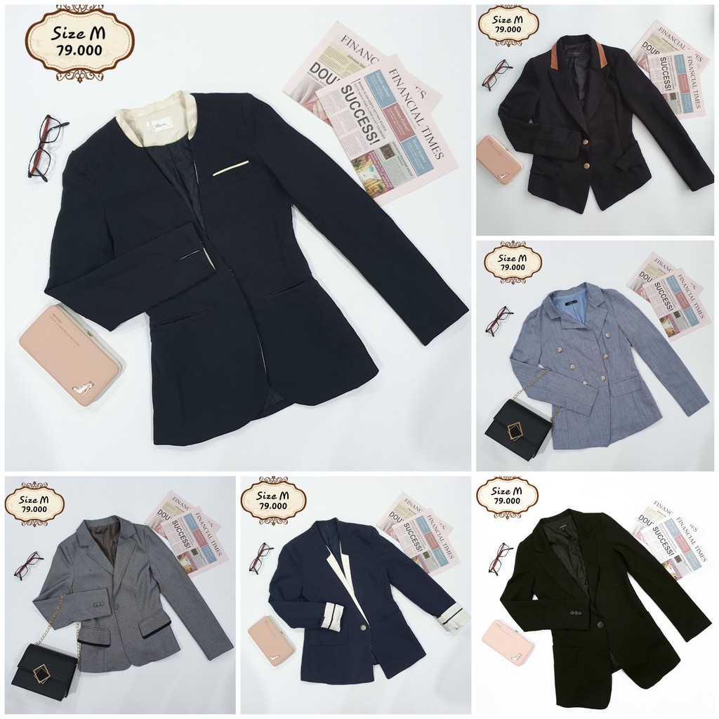 Vest, blazer Hàn - Nhật [2hand] đồng giá | BigBuy360 - bigbuy360.vn