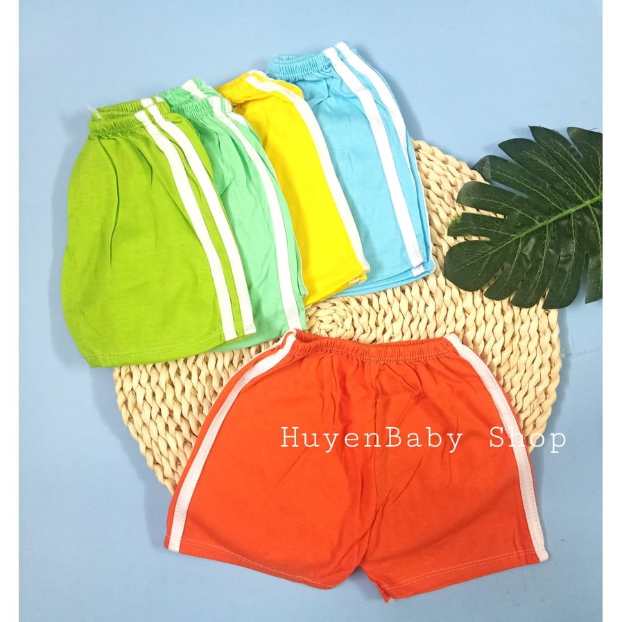 Combo 5 chiếc Quần đùi cho bé. Combo 5 chiếc quần đùi chục cotton kẻ sọc, kiểu dáng thể thao cho bé trai, bé gái- Carter