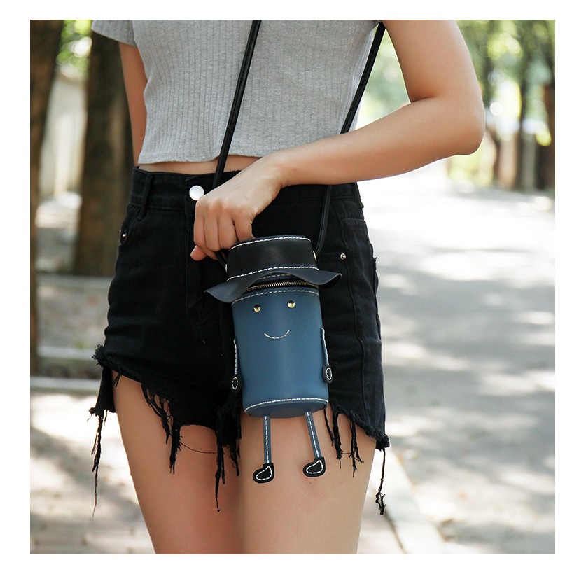 Set Nguyên Liệu - Túi Khâu Tay Little Man Cực Kỳ Dễ Thương Hot 2021