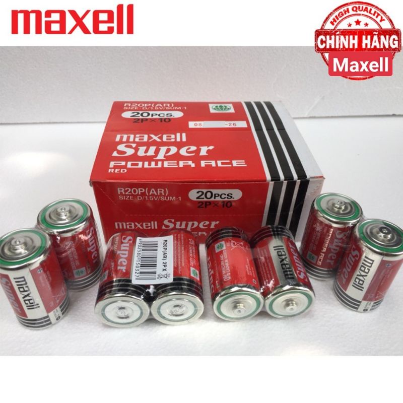 Hộp 20 Viên Pin Đại Maxell 1.5V