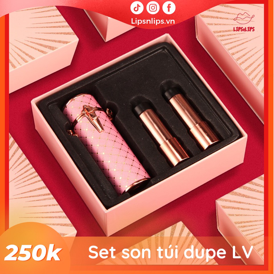 Mansly - Set Son Túi Xách Dupe LV