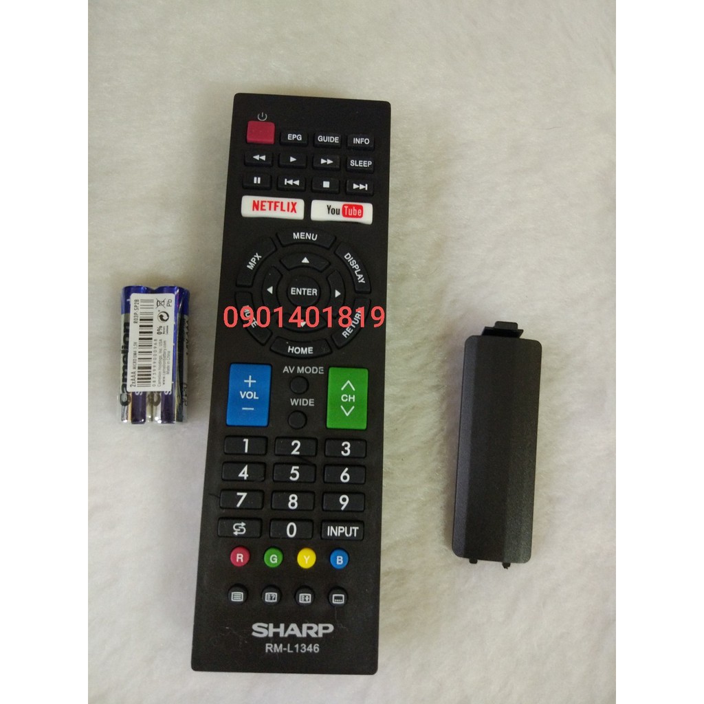 Điều khiển Tivi LCD Sharp RM - 1346 (Hàng thường) | BigBuy360 - bigbuy360.vn