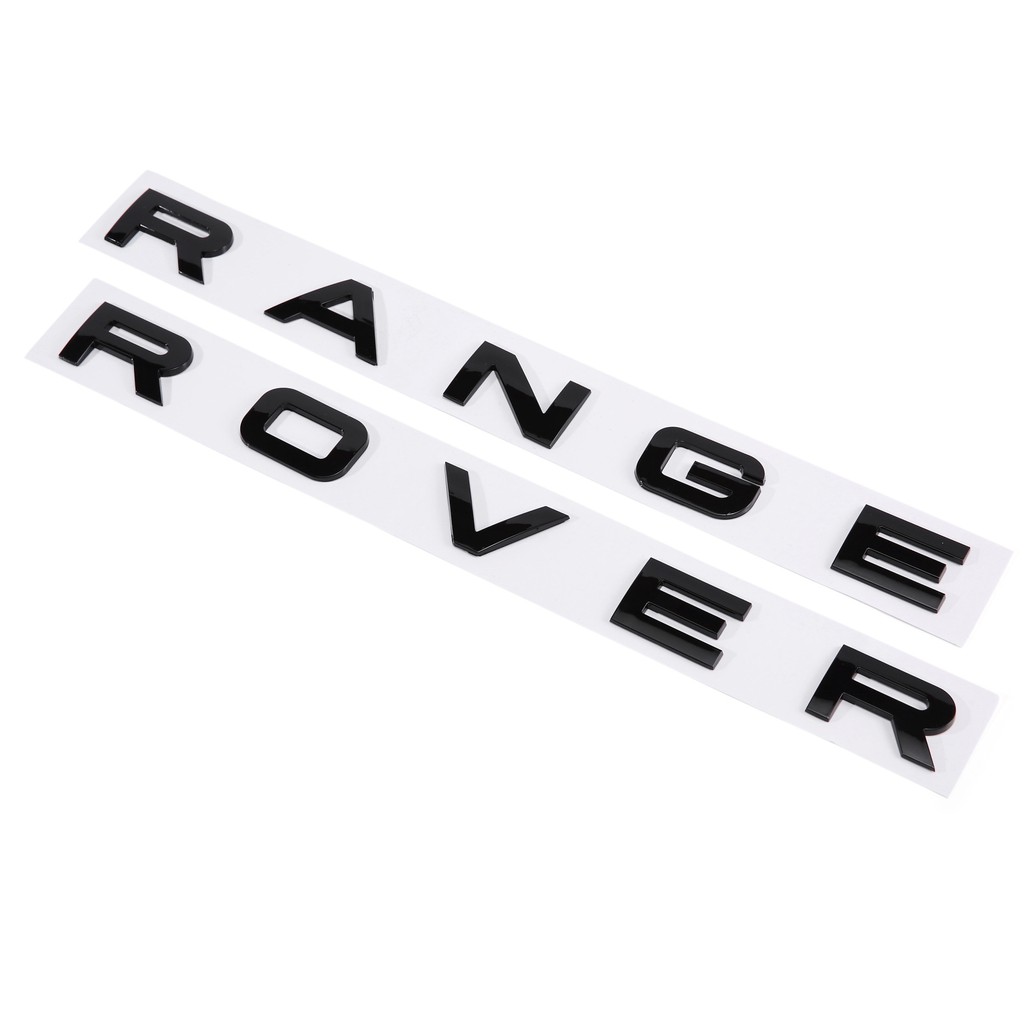 Tem Logo Chữ Nổi RANGE ROVER Dán Tráng Trí Xe