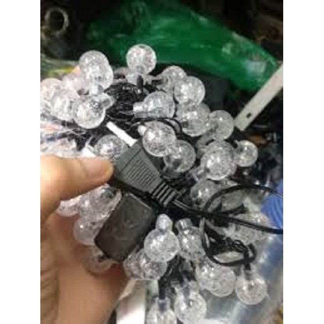 Dây Đèn Led Trang Trí Bi Bọt Nước Dài 8m 35 bóng cực đẹp. Décor trang trí phòng ngủ, ngoài trời