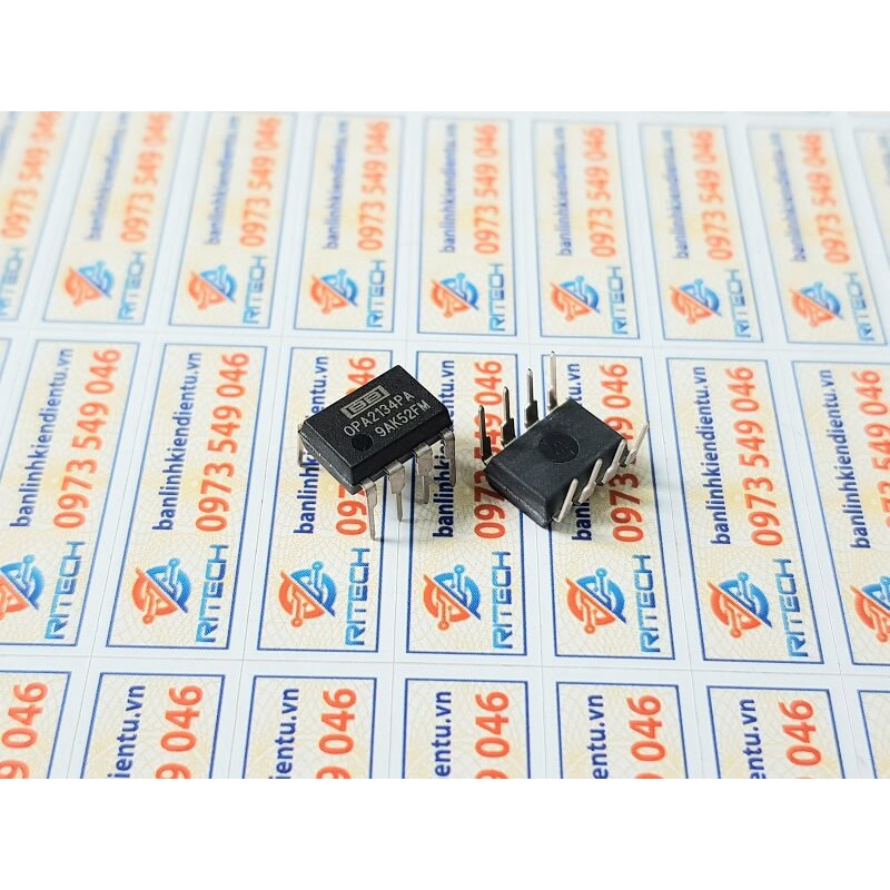 OPA2134PA OPA2134P OPA2134 IC OPAMP 2-18V 8MHz DIP-8 (hàng chính hãng)